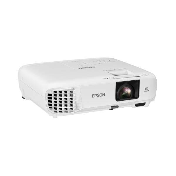 Epson EB-W49 (Epson EB-W49 - 3LCD projector - portable - 3800 lumens [white] - 3800 lumens [colour] - WXGA [1280 x 800] - 16:10 - LAN - white)EpsonV11H983040