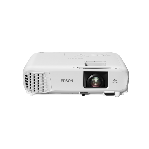 Epson EB-W49 (Epson EB-W49 - 3LCD projector - portable - 3800 lumens [white] - 3800 lumens [colour] - WXGA [1280 x 800] - 16:10 - LAN - white)EpsonV11H983040