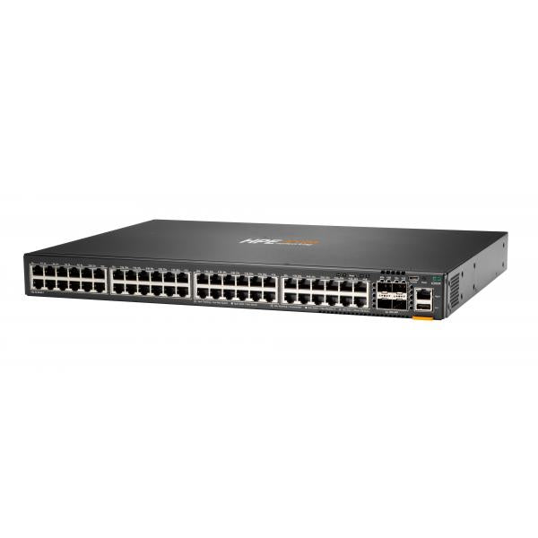 HPE Aruba Networking CX 6200F 48G 4SFP+ Gestito L3 Gigabit Ethernet [10/100/1000] 1U Nero (Aruba 6200F 48G 4SFP+ Switch)HpeJL726A
