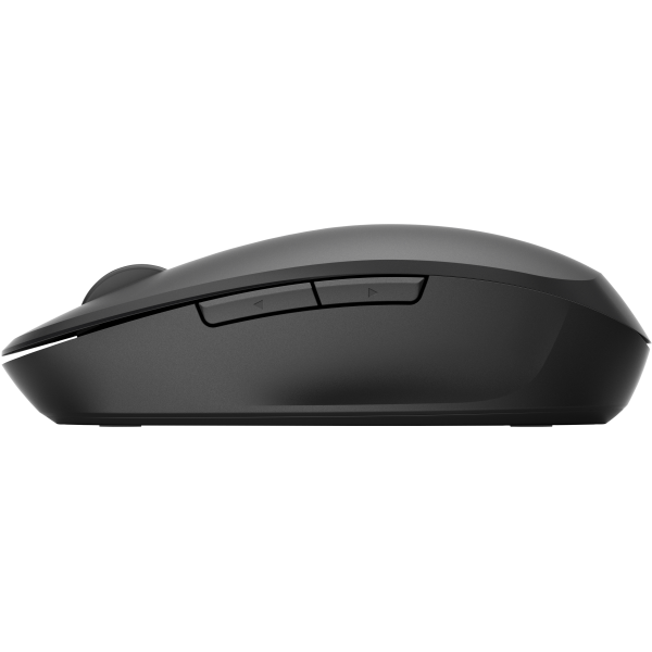 HP Dual Mode Mouse (Dual Mode Black Mouse 300 E - Dual Mode, Right-hand, - Optical, RF Wireless+Bluetooth, 3600 DPI, Black - Warranty: 6M)Hp6CR71AA#ABB