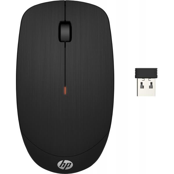 HP Wireless Mouse X200 (Wireless Mouse X200 EURO - X200, Ambidextrous, Optical, - RF Wireless, 1600 DPI, Black - Warranty: 6M)Hp6VY95AA#ABB