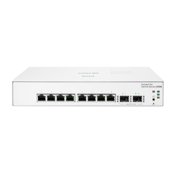 HPE Aruba Networking Aruba Instant On 1930 Gestito L2+ Gigabit Ethernet [10/100/1000] 1U Bianco (HPE Networking Instant On 1930 8G 2SFP Switch)HpeJL680A