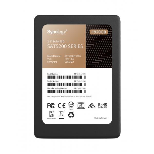 Synology SAT5200-1920G drives allo stato solido 1,92 TB 2.5 Serial ATA III (Synology SAT5200-1920G - 1.92TB)SynologySAT5200-1920G