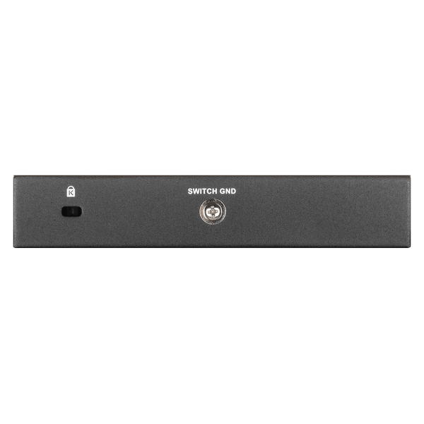 D-Link DGS-1100-05PDV2 switch di rete Gestito Gigabit Ethernet [10/100/1000] Supporto Power over Ethernet [PoE] Nero (D-Link DGS 1100-05PDV2 - Switch - intelligente - 5 x 10/100/1000 [2 PoE] - desktop - PoE [18 W])D-linkDGS-1100-05PDV2