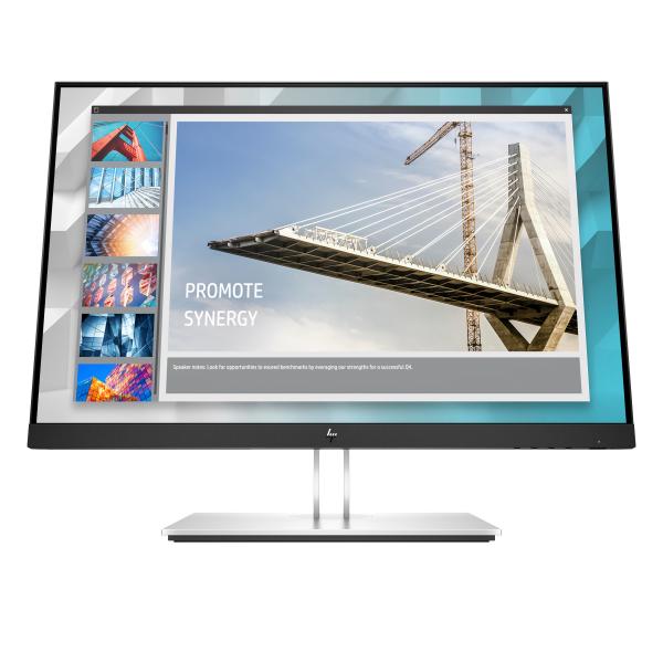 HP E-Series E24i G4 WUXGA Monitor (E24i G4 24inch IPS WUXGA - E-Series E24i G4, 61 cm - E-Series E24i G4, 61 cm [24], 1920 x 1200 pixels, WUXGA, 5 ms, Black, Silver - Warranty: 12M)Hp9VJ40AA