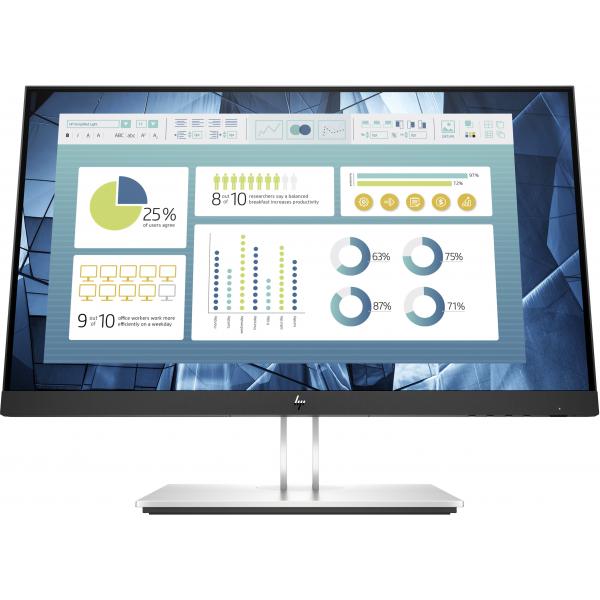 HP E-Series E22 G4 Monitor PC 54,6 cm [21.5] 1920 x 1080 Pixel Full HD LCD Nero, Argento (E22 G4 21.5inch IPS FHD - E-Series E22 G4, 54.6 cm - E-Series E22 G4, 54.6 cm [21.5], 1920 x 1080 pixels, Full HD, LCD, 5 ms, - Warranty: 12M)Hp9VH72AA