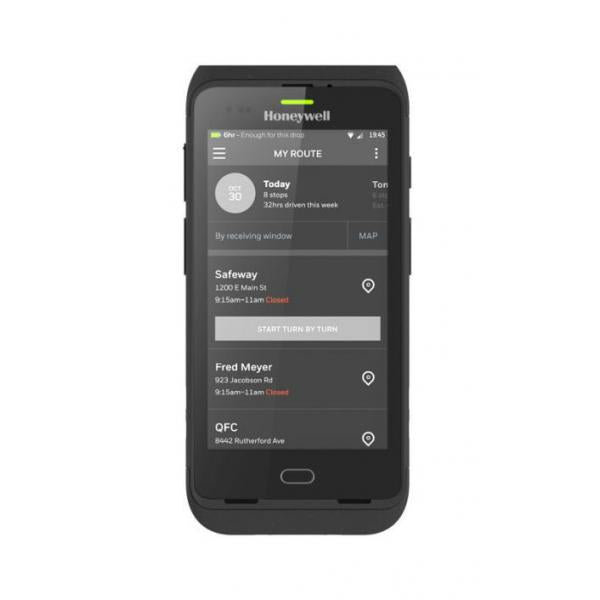 Honeywell Dolphin CT40 computer palmare 12,7 cm [5] 1280 x 720 Pixel Touch screen 278 g Nero (CT40 5IN HD FLEXR IMG ANDR GMS - 4GB/32GB 13MP WLAN BT WW MODE)HoneywellCT40-L0N-28C11AE