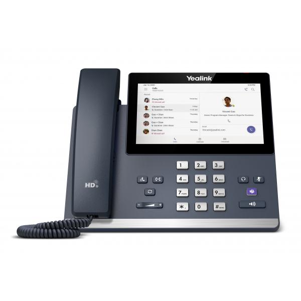 Yealink MP56 Microsoft Teams Edition telefono IP Grigio Wi-Fi (MP56-TEAMS - SIP-PHONE W TEAMS FUNCTIONALITY)Yealink1301193
