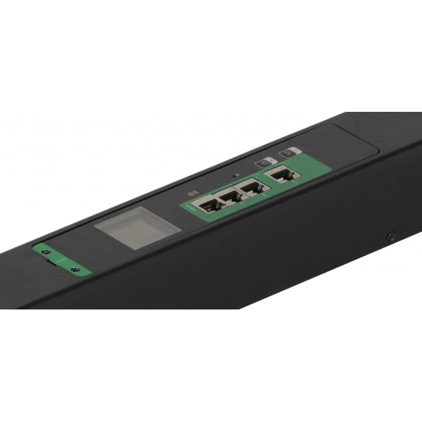 APC EPDU1116S unità di distribuzione dell'energia [PDU] 24 presa[e] AC 0U Nero (APC Easy Switched PDU EPDU1116S - Unit? distribuzione alimentazione [montabile in rack] - 200/208/230 V c.a. V - 3680 VA - Ethernet - ingresso: IEC 60309 2P+E - connettor...