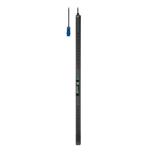 APC EPDU1116S unità di distribuzione dell'energia [PDU] 24 presa[e] AC 0U Nero (APC Easy Switched PDU EPDU1116S - Unit? distribuzione alimentazione [montabile in rack] - 200/208/230 V c.a. V - 3680 VA - Ethernet - ingresso: IEC 60309 2P+E - connettor...
