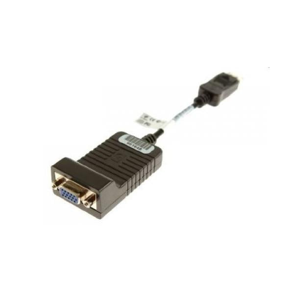 HP 603250-001 cavo e adattatore video 0,2 m DisplayPort VGA [D-Sub] Nero (Display Port [DP] - Adapter, DisplayPort to VGA - Warranty: 12M)Hp603250-001