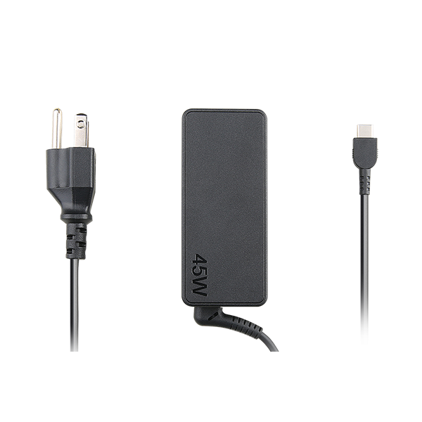 Lenovo GX20N20867 adattatore e invertitore Interno Nero (Lenovo USB-C 45W AC Adapter with power cord C5 [clover] to EU plug - Warranty: 1 Year)Lenovo0191376111466GX20N20867
