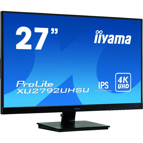 Iiyama ProLite XU2792UHSU-B1 LED display 68,6 cm [27] 3840 x 2160 Pixel 4K Ultra HD Nero (iiyama ProLite XU2792UHSU-B1 27' IPS 4K Monitor)Iiyama4948570117697XU2792UHSU-B1