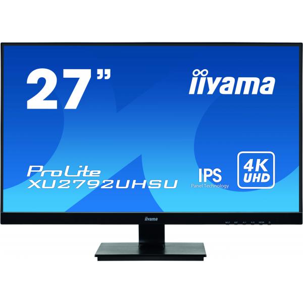 Iiyama ProLite XU2792UHSU-B1 LED display 68,6 cm [27] 3840 x 2160 Pixel 4K Ultra HD Nero (iiyama ProLite XU2792UHSU-B1 27' IPS 4K Monitor)Iiyama4948570117697XU2792UHSU-B1