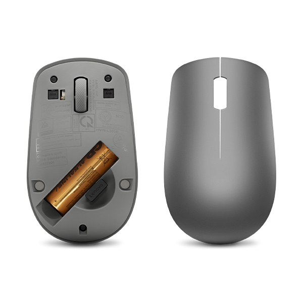 Lenovo 530 mouse Ufficio Ambidestro RF Wireless Ottico 1200 DPI (530 Wireless Mouse Graphite - [OC][RDKK] - Warranty: 12M)LenovoGY50Z49089