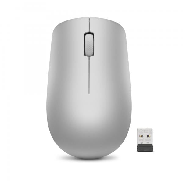 Lenovo Mouse wireless 530 [Grigio Platino] (530 Wireless Mouse Platinum - Grey [OC][RDKK] - Warranty: 12M)LenovoGY50Z18984
