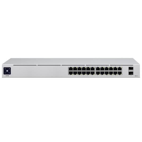 Ubiquiti UniFi USW-24 switch di rete Gestito L2 Gigabit Ethernet [10/100/1000] Argento (Ubiquiti USW-24 UniFi Gen2 24 Port Non-PoE Gigabit Network Switch)UbiquitiUSW-24