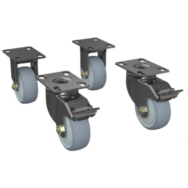 Zebra CS-RAC-WHEEL porta accessori Rotelle (WHEELS FOR RACK SET OF 4 - .)ZebraCS-RAC-WHEEL