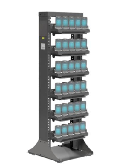 Zebra CS-RAC-30-E-00 Scaffale e ripiano industriali (30 POSITION [SINGLE SIDED] OPEN - EXCLUDING PW PROTECTION)ZebraCS-RAC-30-E-00