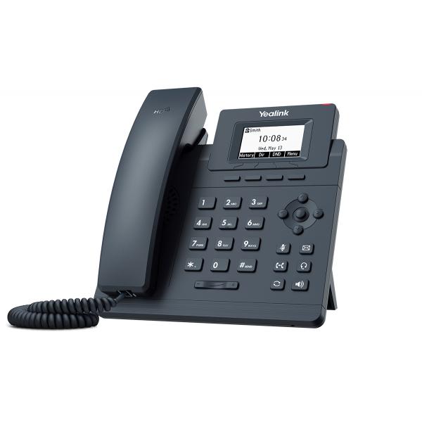 Yealink SIP-T30P telefono IP Nero LCD (Ip Phone Black Lcd - Warranty: 12M)YealinkSIP-T30P