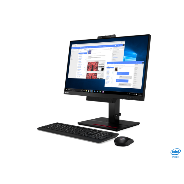 Lenovo ThinkCentre Tiny-In-One Monitor PC 60,5 cm [23.8] 1920 x 1080 Pixel Full HD LED Nero (ThinkCentre TIO24 G4, 24 FHD, Cam. WARRANTY: NO)Lenovo11GDPAT1EU