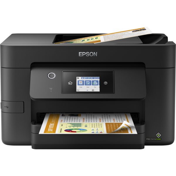 Epson WorkForce Pro WF-3825DWF, stampante multifunzione A4 getto d'inchiostro [stampa, scansione, copia], Display LCD 6.8cm, WiFi Direct, 3 mesi inchiostro incluso con ReadyPrint (Epson WorkForce Pro WF-3825DWF - multi)Epson8715946679792C11CJ07404