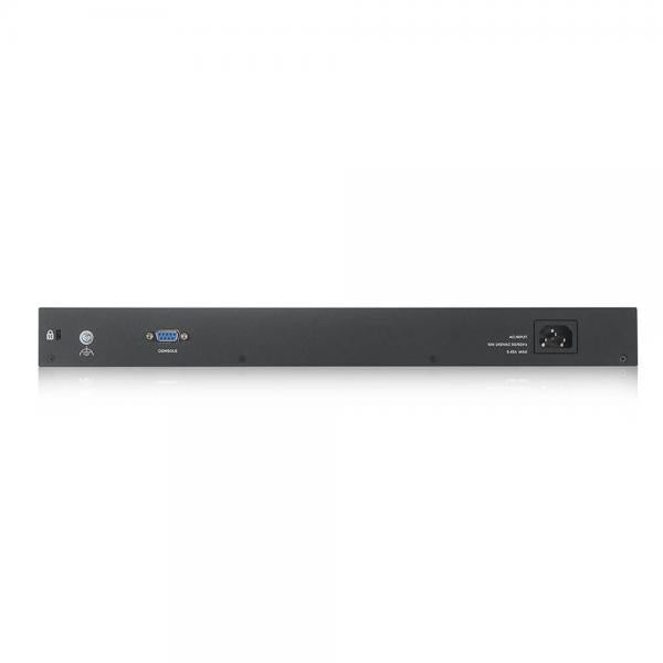 Zyxel GS2220-50HP-GB0101F switch di rete Gestito L2 Gigabit Ethernet [10/100/1000] Supporto Power over Ethernet [PoE] Nero (Zyxel GS2220-50HP - Switch - Managed - 44 x 10/100/1000 [PoE+] + 4 x combo Gigabit SFP + 2 x Gigabit SFP - rack-mountable - Po...