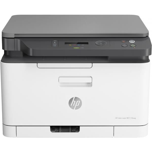 HP Laser 178nw Wireless Multifunction Colore Stampante, Fotocopiatrice, scanner; Fronte/retro (Color Laser MFP 178nw Printer - **New Retail** - Warranty: 12M)Hp4ZB96A#B19