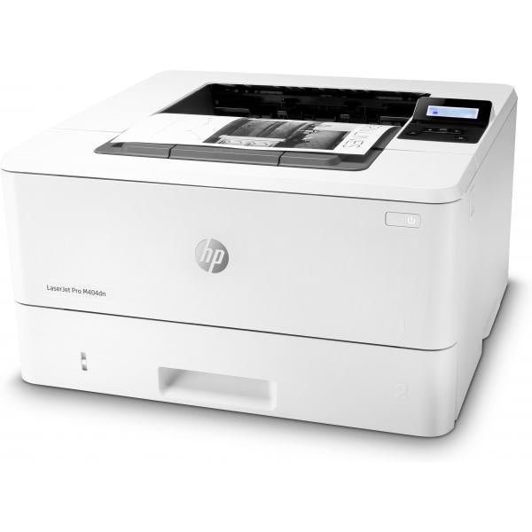 HP LaserJet Pro Stampante M404dn, Stampa, Elevata velocità i stampa della prima pagina; dimensioni compatte; risparmio energetico; avanzate funzionalità di sicurezza (LaserJet Pro M404dn - **New Retail** - Warranty: 12M)HpW1A53A#B19