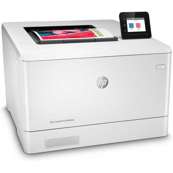 HP Stampante Color LaserJet Pro M454dw, Stampa, Porta USB frontale, Stampa fronte/retro (HP Color LaserJet Pro M454dw A4 Colour Laser Printer USB Ethernet Wi-Fi)Hp0192545638555W1Y45A#B19