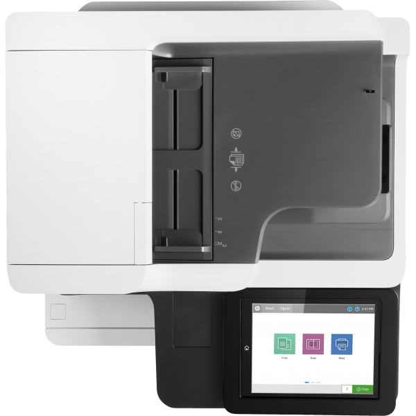 HP LaserJet Enterprise M635fht Multifunction Bianco e nero Stampante, Solo Ethernet; Fotocopiatrice, scanner (HP LaserJet Enterprise MFP M635fht - Stampante multifunzione - B/N - laser - 216 x 864 mm [originale] - A4/Legal [supporti] - fino a 61 ppm ...