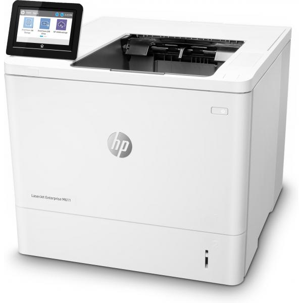 HP LaserJet Enterprise M611dn Bianco e nero Stampante, Solo Ethernet; Fronte/retro (LASERJET ENT M611DN - 61PPM 1200X1200DPI)Hp7PS84A#B19
