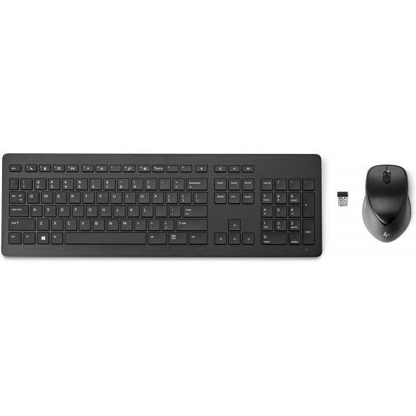 HP Mouse e tastiera Wireless Rechargeable 950MK (HP WLESS 950MK KEYBOARD MOUSE - EURO [ELVIS])Hp3M165AA