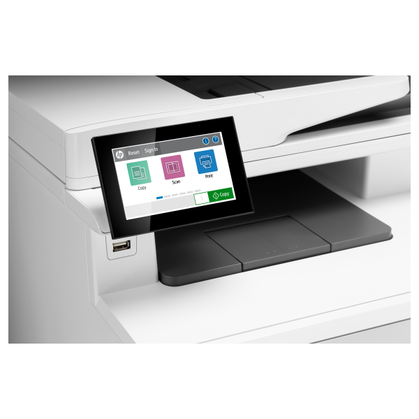HP Color LaserJet Enterprise LaserJet Enterprise M480f Multifunction Colore Stampante, Solo Ethernet; Fotocopiatrice, scanner (Color Laserjet Enterprise Mfp - M480F, Color, Printer For - Business, Print, Copy, Scan, Fax, Compact Size Strong Security ...