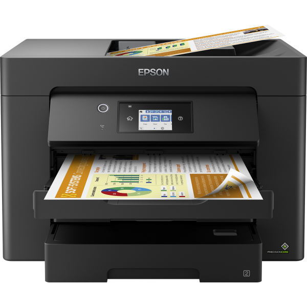 Epson WorkForce WF-7830DTWF (Epson WorkForce WF-7830DTWF Tinte-Multifunktionsdrucker 4in1 A4/A3 LAN WLAN WiFi Duplex ADF)Epson8715946668420C11CH68403