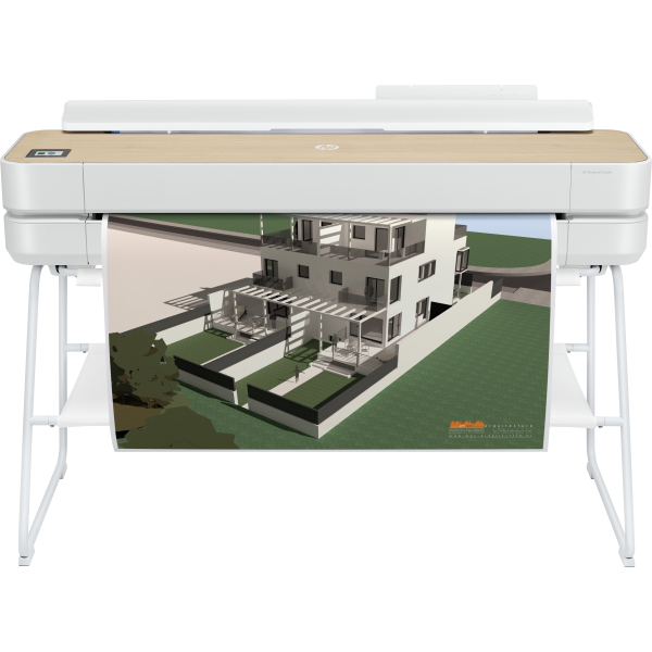 HP Designjet Stampante Studio da 36 (HP DesignJet Studio - 36 stampante grandi formati - colore - ink-jet - A0, ANSI D, Rotolo [91,4 cm x 45,7 m] - 2400 x 1200 dpi - fino a 0.42 min/pagina [mono] / fino a 0.42 min/pagina [colore] - USB 2.0, LAN, Wi-F...