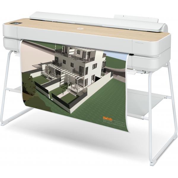 HP Designjet Stampante Studio da 36 (HP DesignJet Studio - 36 stampante grandi formati - colore - ink-jet - A0, ANSI D, Rotolo [91,4 cm x 45,7 m] - 2400 x 1200 dpi - fino a 0.42 min/pagina [mono] / fino a 0.42 min/pagina [colore] - USB 2.0, LAN, Wi-F...