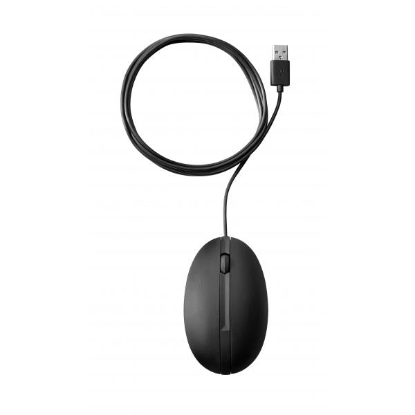 HP Mouse Wired Desktop 320M (Wired Desktop 320M Mouse - - new [packed in plastic] Wired - Desktop 320M Mouse, Ambidextrous, Optical, USB Type-A, 1000 DPI, Black - Warranty: 12M)Hp9VA80AA