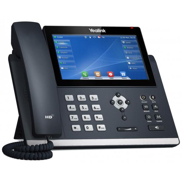 Yealink SIP-T48U telefono IP Grigio LED Wi-Fi (SIP T4 [U] Series T48U PoE - High End Business - Warranty: 24M)Yealink1301204