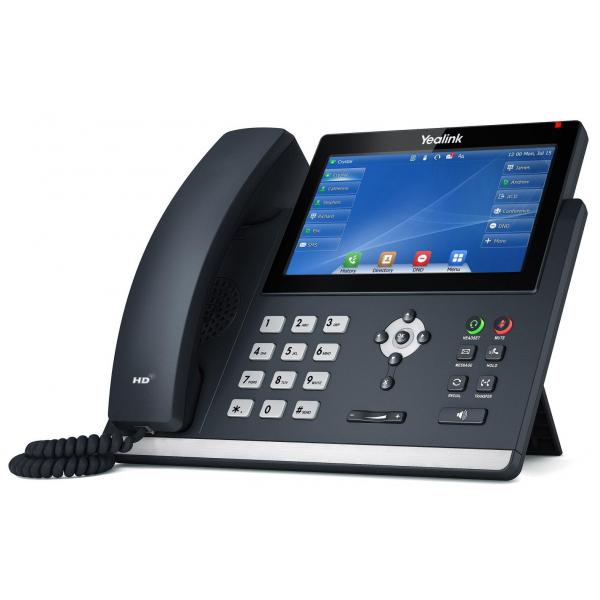 Yealink SIP-T48U telefono IP Grigio LED Wi-Fi (SIP-T48U IP phone Grey LED - Wi-Fi SIP-T48U, IP Phone, - Grey, Wired handset, 1000 entries, LED, 17.8 cm [7] - Warranty: 12M)YealinkSIP-T48U