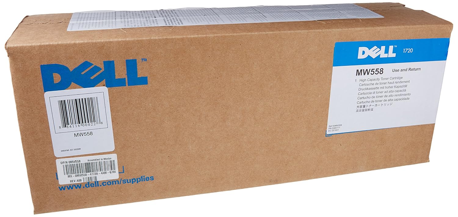 DELL 59310237 cartuccia toner 1 pz Originale Nero (Use & Return 6K - Warranty: 6M)DellMW558