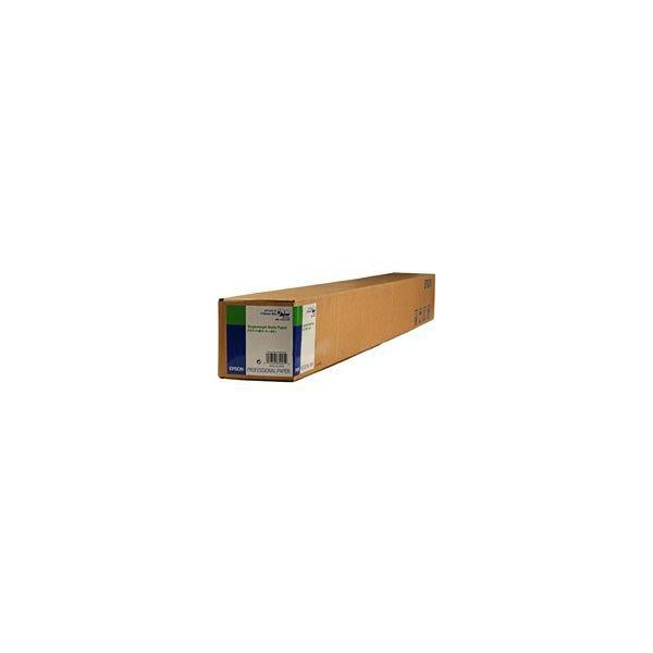 Epson SingleWeight Matte Paper, in rotoli da111,8cm [44''] x 40m. (Epson Singleweight Matte - papir - mat)EpsonC13S041855