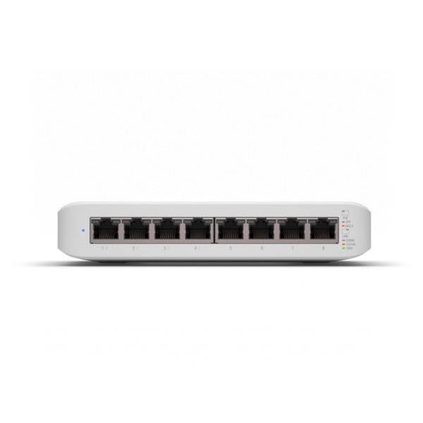 Ubiquiti UniFi Switch Lite 8 PoE Gestito L2 Gigabit Ethernet [10/100/1000] Supporto Power over Ethernet [PoE] Bianco (UbiQuiti UniFi Switch Lite USW-LITE-8-POE - Switch - managed)UbiquitiUSW-LITE-8-POE