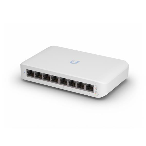 Ubiquiti UniFi Switch Lite 8 PoE Gestito L2 Gigabit Ethernet [10/100/1000] Supporto Power over Ethernet [PoE] Bianco (UbiQuiti UniFi Switch Lite USW-LITE-8-POE - Switch - managed)UbiquitiUSW-LITE-8-POE