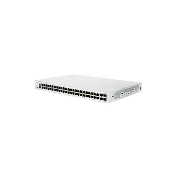 Cisco CBS350-48T-4G-EU switch di rete Gestito L2/L3 Gigabit Ethernet [10/100/1000] Argento (CBS350 MANAGED 48-PORT - GE 4X1G SFP)Cisco0889728294218CBS350-48T-4G-EU