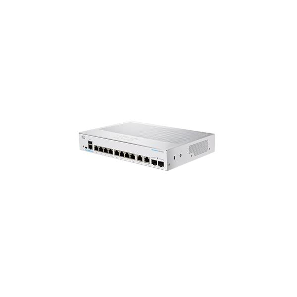 Cisco CBS350-8T-E-2G-EU switch di rete Gestito L2/L3 Gigabit Ethernet [10/100/1000] (CBS350 MANAGED 8-PORT - GE EXT PS 2X1G COMBO)Cisco0889728294652CBS350-8T-E-2G-EU