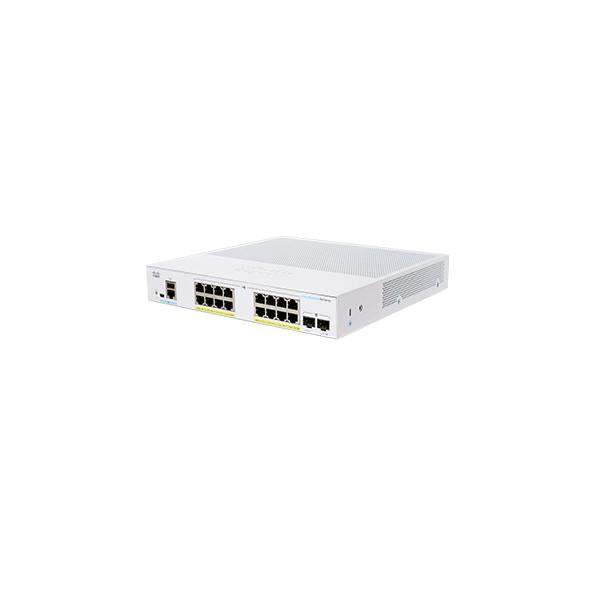 Cisco CBS350-16FP-2G-EU switch di rete Gestito L2/L3 Gigabit Ethernet [10/100/1000] Argento (CBS350 MANAGED 16-PORT - GE FULL POE 2X1G SFP)Cisco0889728293877CBS350-16FP-2G-EU