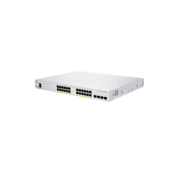 Cisco CBS350-24P-4X-EU switch di rete Gestito L2/L3 Gigabit Ethernet [10/100/1000] Argento (CBS350 MANAGED 24-PORT - GE POE 4X10G SFP+)Cisco0889728295543CBS350-24P-4X-EU