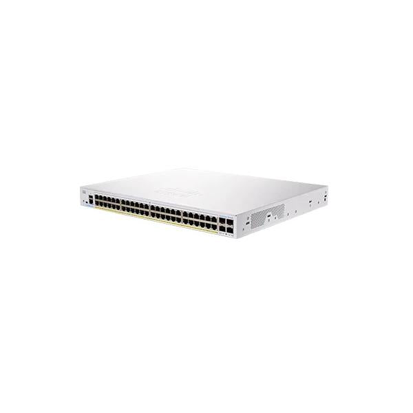 Cisco CBS250-48PP-4G-EU switch di rete Gestito L2/L3 Gigabit Ethernet [10/100/1000] Argento (CBS250 SMART 48-PORT GE - PARTIAL POE 4X1G SFP)Cisco0889728296045CBS250-48PP-4G-EU