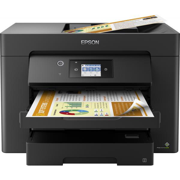 Epson WorkForce WF-7830DTWF (Epson WorkForce WF-7830DTWF 7830DTWF WF7830DTWF 7830DTWF 7830 WF7830D - Multifunction printer - colour - ink-jet - A3 [297 x 420 mm] [original] - A3 [media] - up to 25 ppm [printing] - 500 sheets - 33.6 Kbps - USB 2.0, LA...